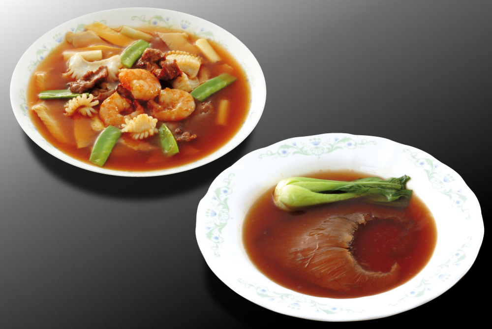 ふかひれ料理・あわび料理
