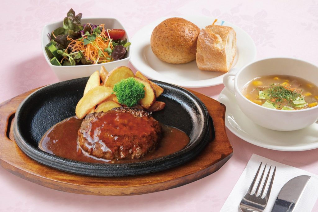 自家製手ごねハンバーグ